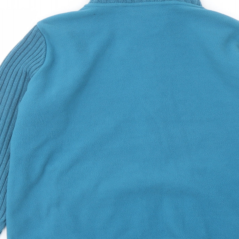 EWM Womens Blue Jacket Size 14 Zip