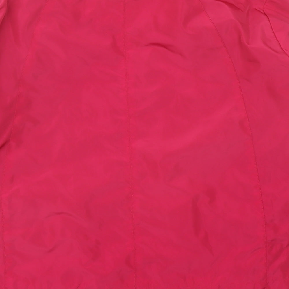 Love Coats Womens Pink Jacket Size 18 Zip