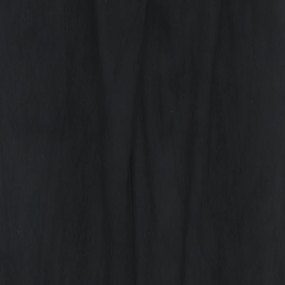 Marks & Spencer Womens Black Polyester Capri Leggings Size 6 L26 in