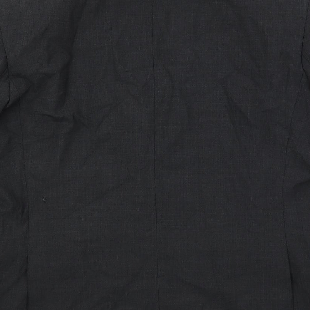 Marks & Spencer Mens Grey Wool Jacket Suit Jacket Size 38 Regular