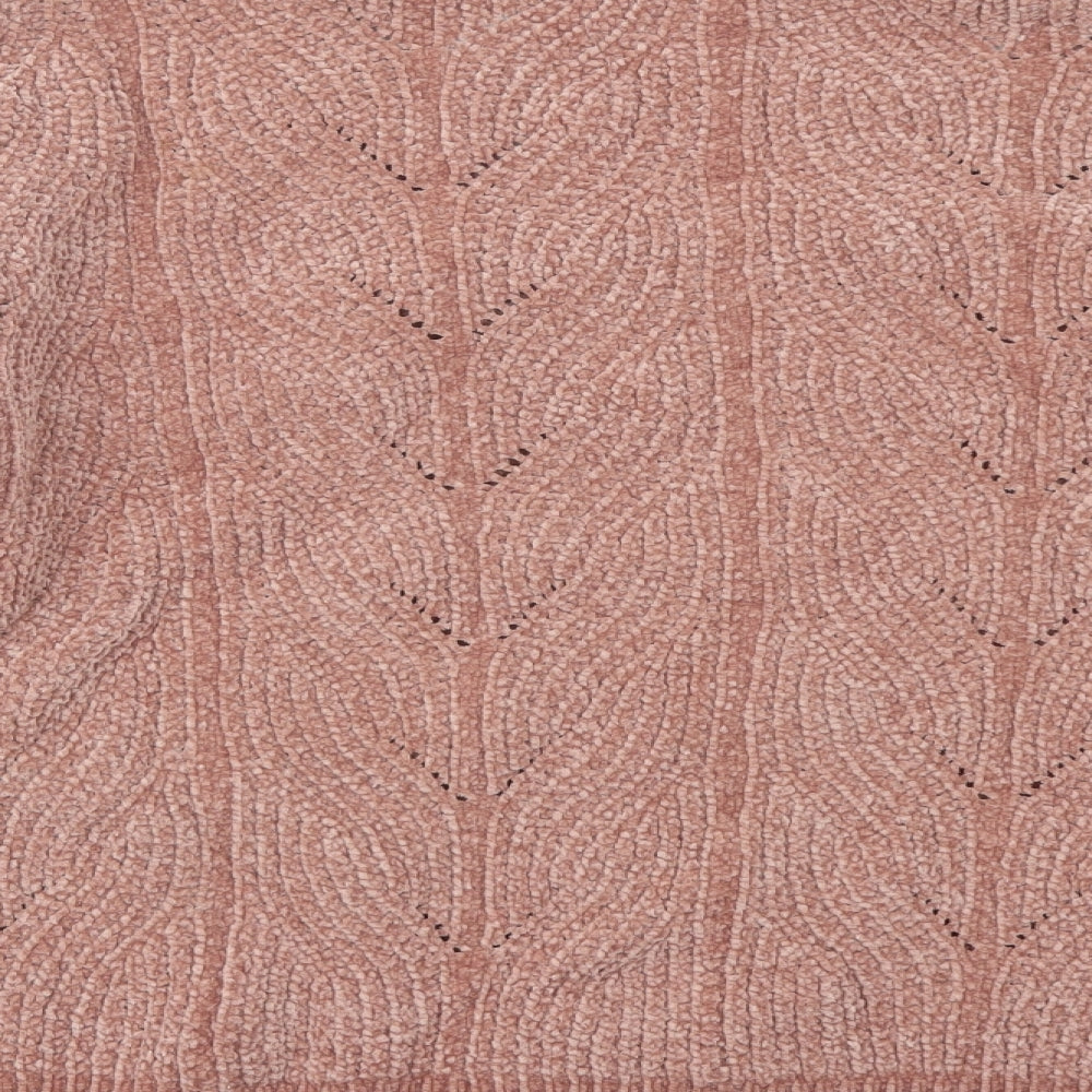 Stradivarius Womens Pink V-Neck Polyester Pullover Jumper Size M