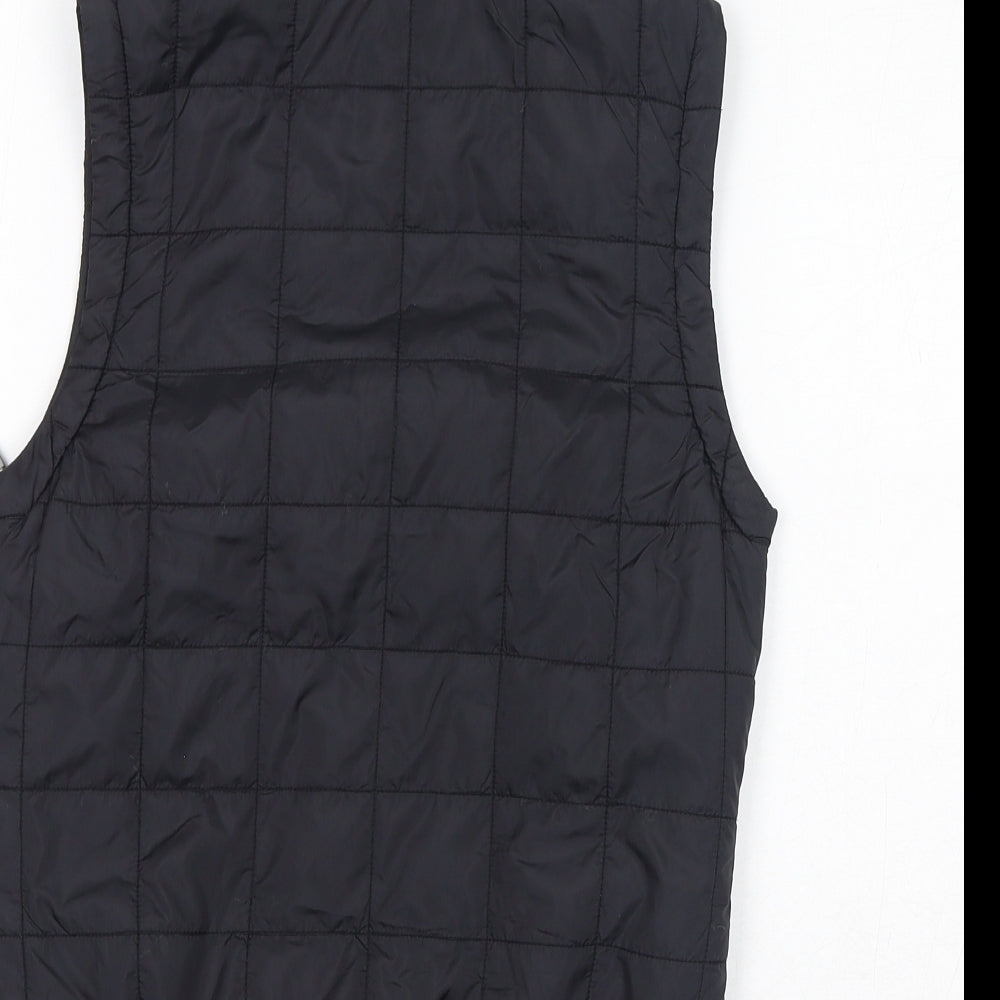 Koucla Mens Black Gilet Jacket Size S Zip