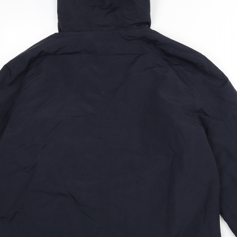 Fabric8 Mens Blue Jacket Coat Size M Zip