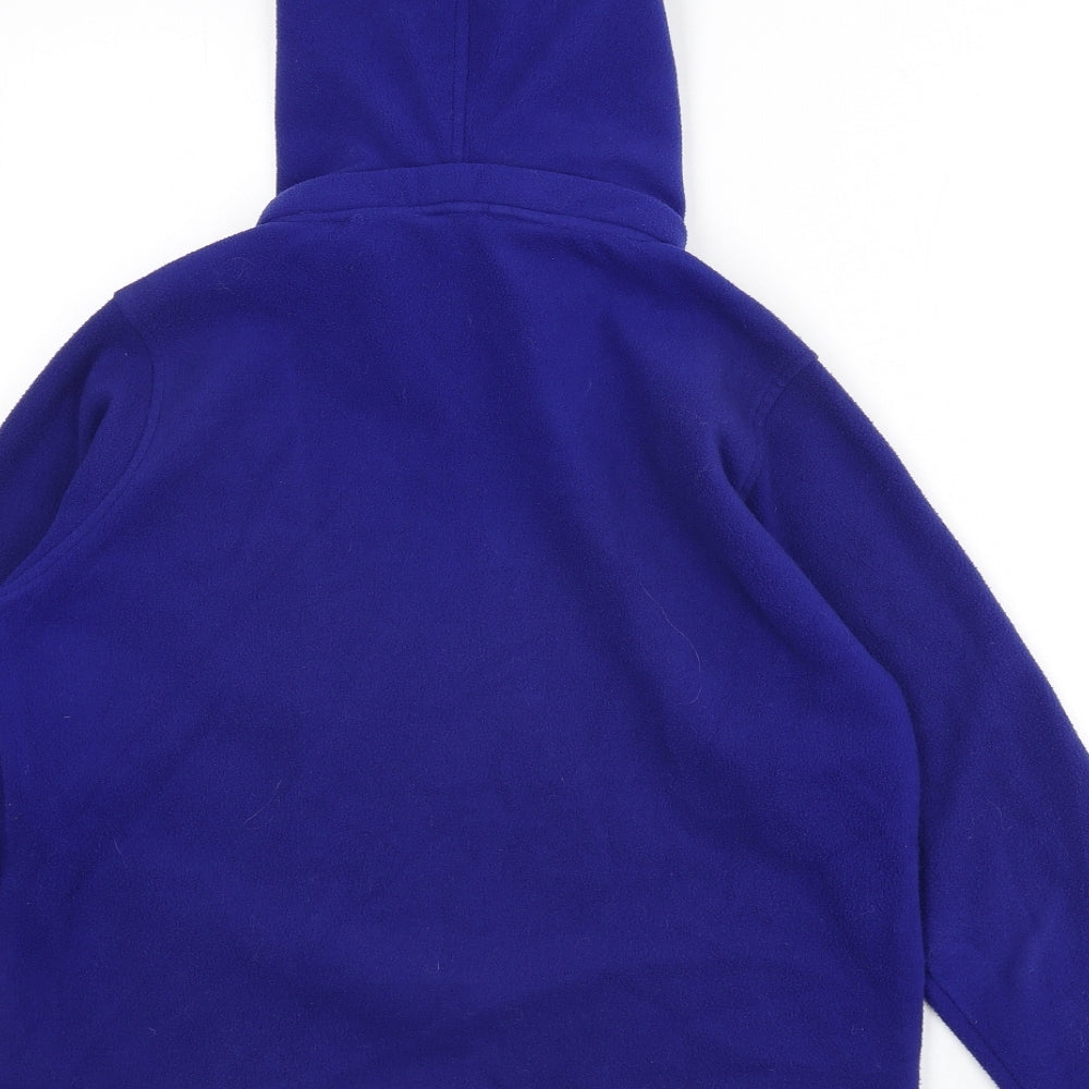 EWM Womens Blue Jacket Size 10 Zip - Size 10-12