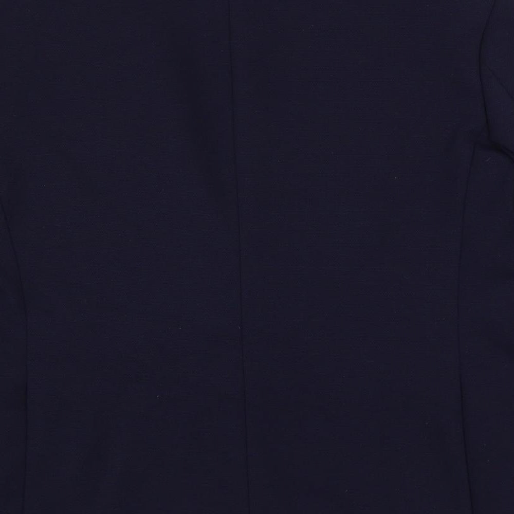 Marks & Spencer Mens Blue Polyamide Jacket Blazer Size 40 Regular