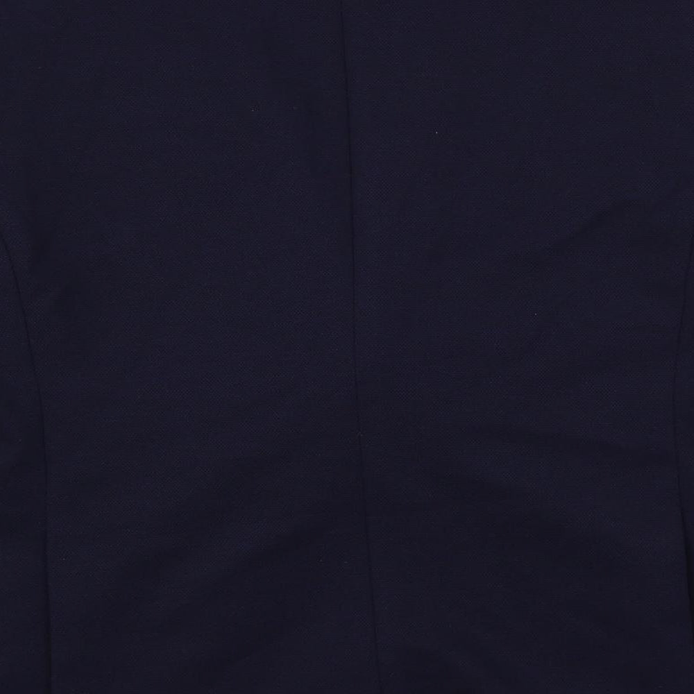 Marks & Spencer Mens Blue Polyester Jacket Suit Jacket Size 40 Regular