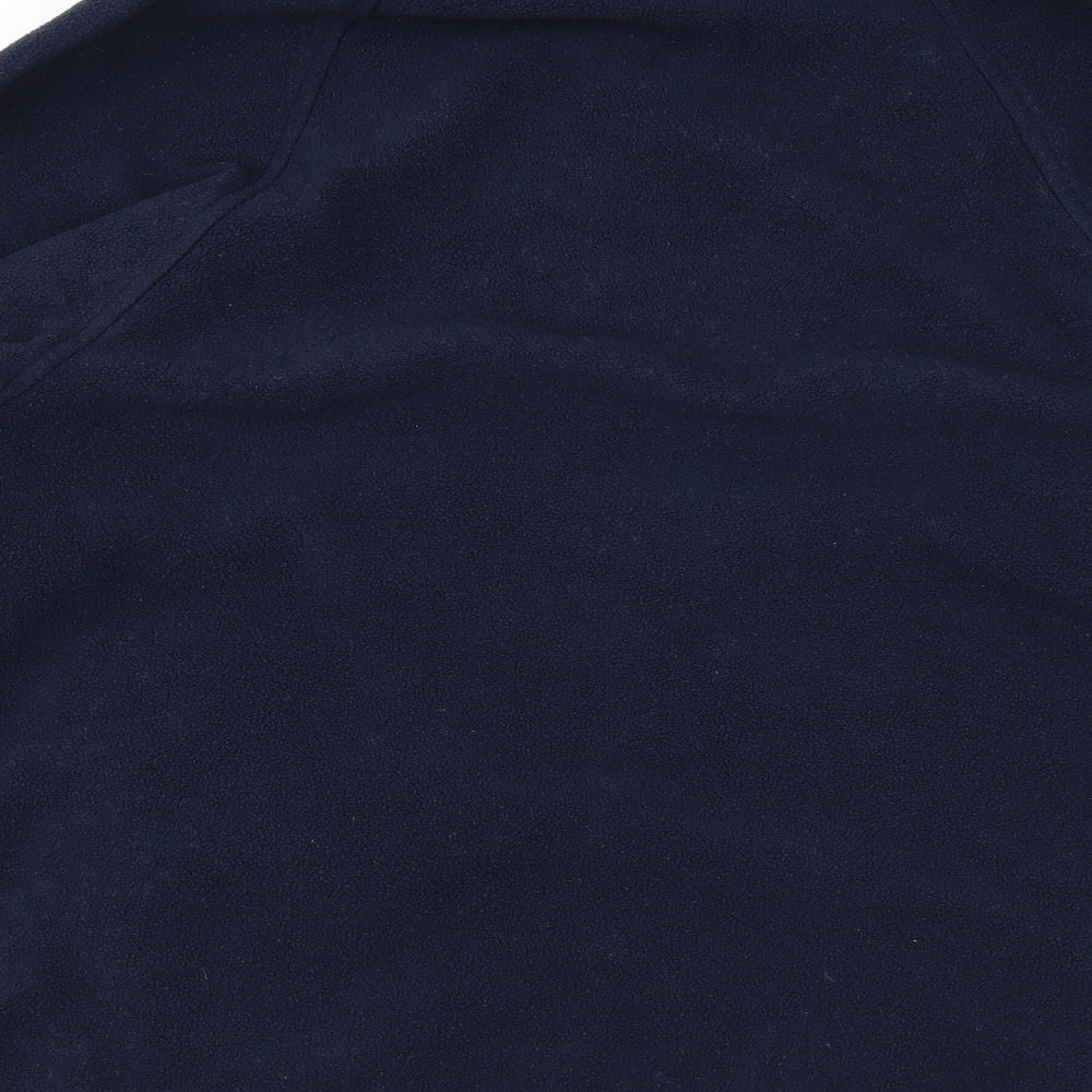 Outdoor Scene Mens Blue Jacket Size M Zip