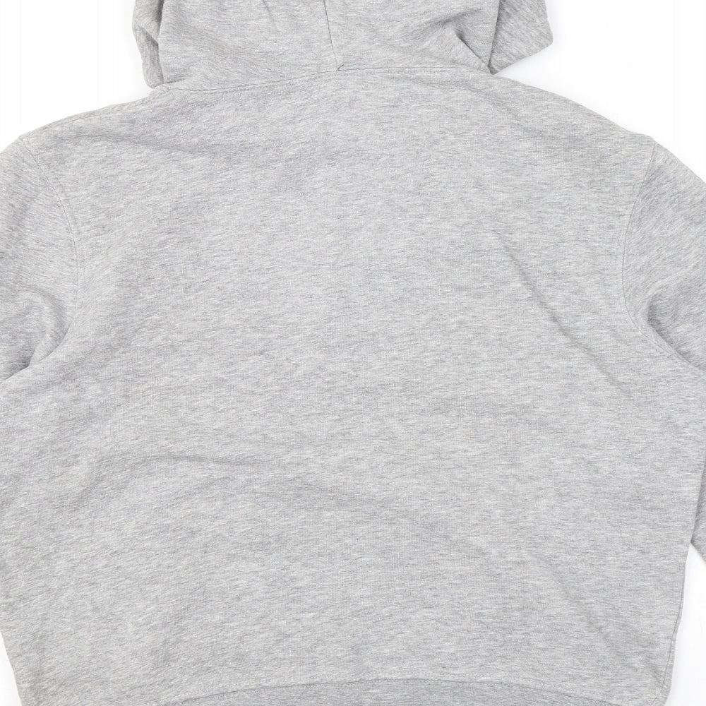 Roly Mens Grey Polyester Pullover Hoodie Size XS