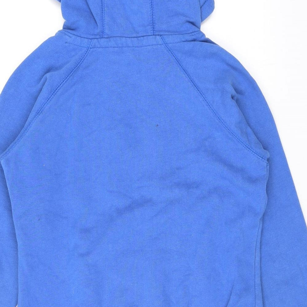 Mantis Womens Blue Cotton Pullover Sweatshirt Size S Pullover