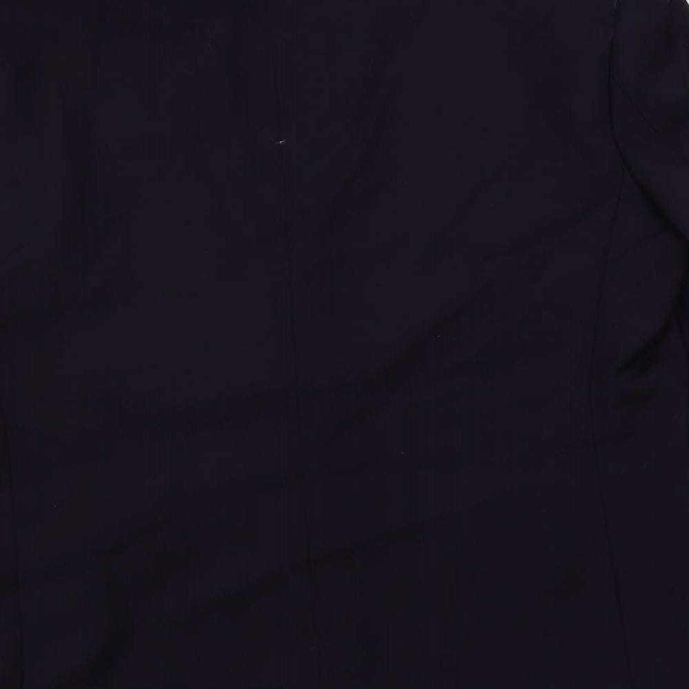 Marks & Spencer Mens Blue Wool Jacket Suit Jacket Size 42 Regular
