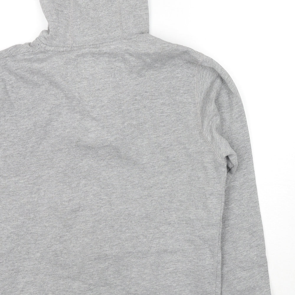 Burton Mens Grey Cotton Pullover Hoodie Size M