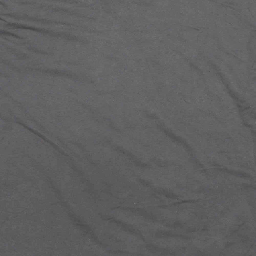 Apeiyu Womens Grey Cotton Pullover Sweatshirt Size L Pullover - Pockets