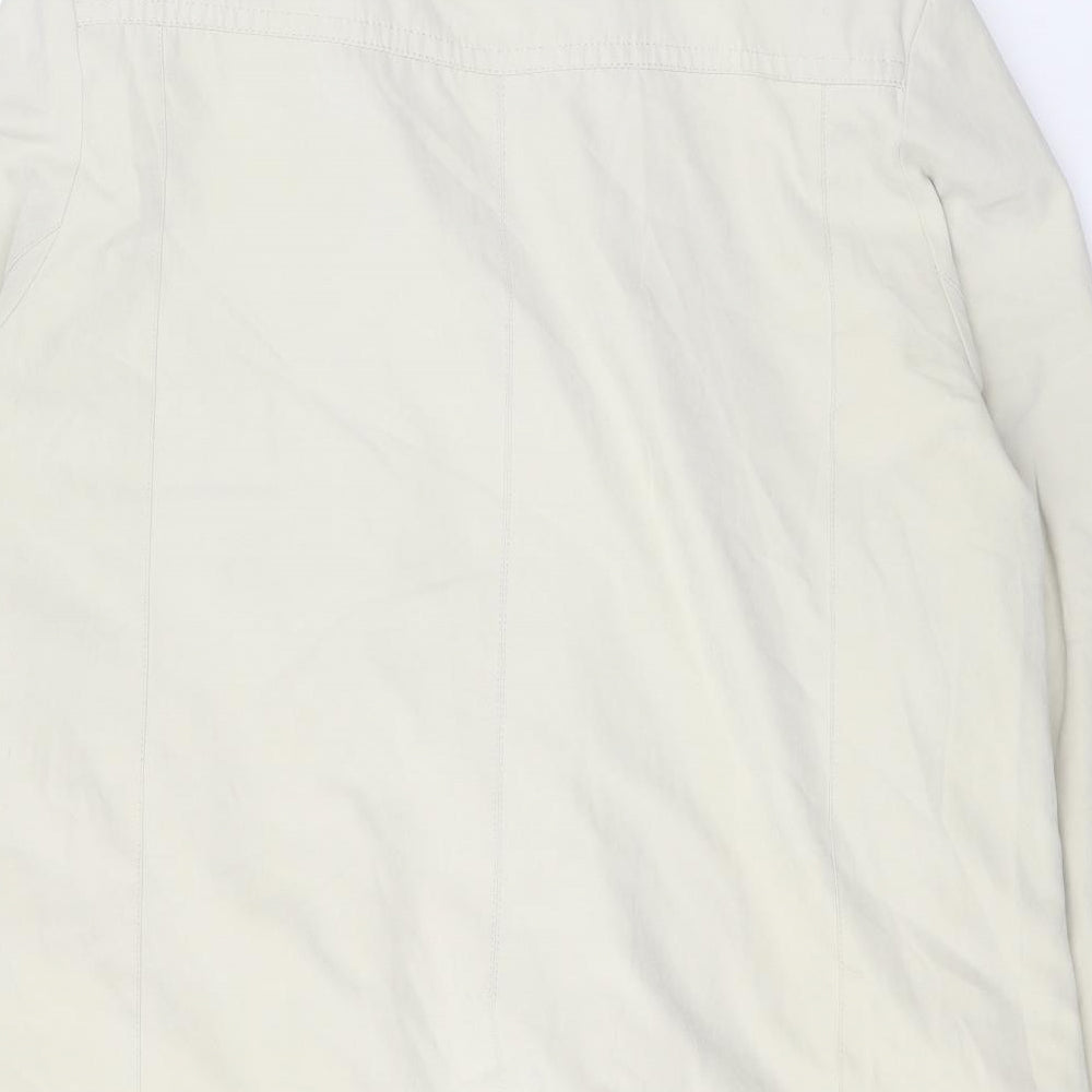 EWM Womens Beige Jacket Size 20 Button