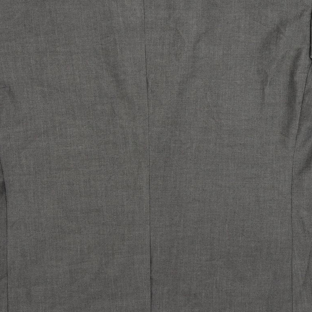 Butler & Webb Mens Grey Polyester Jacket Suit Jacket Size 40 Regular