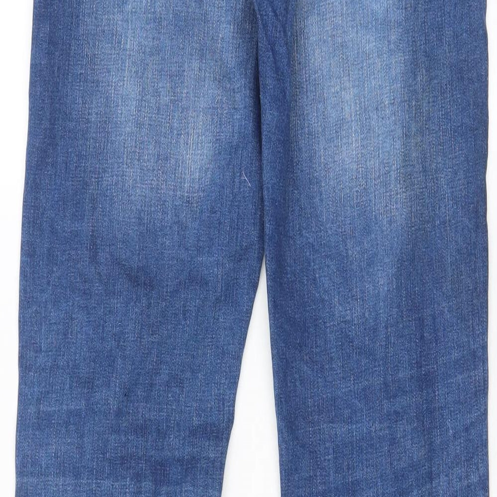 Denim & Co. Mens Blue Cotton Skinny Jeans Size 30 in L32 in Regular Zip - Pockets