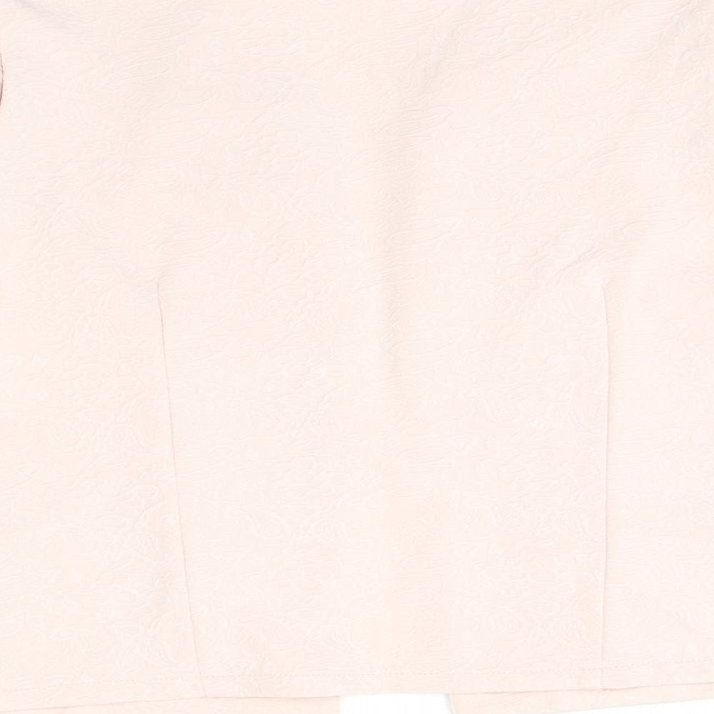 M&Co Womens Pink Jacket Size 12