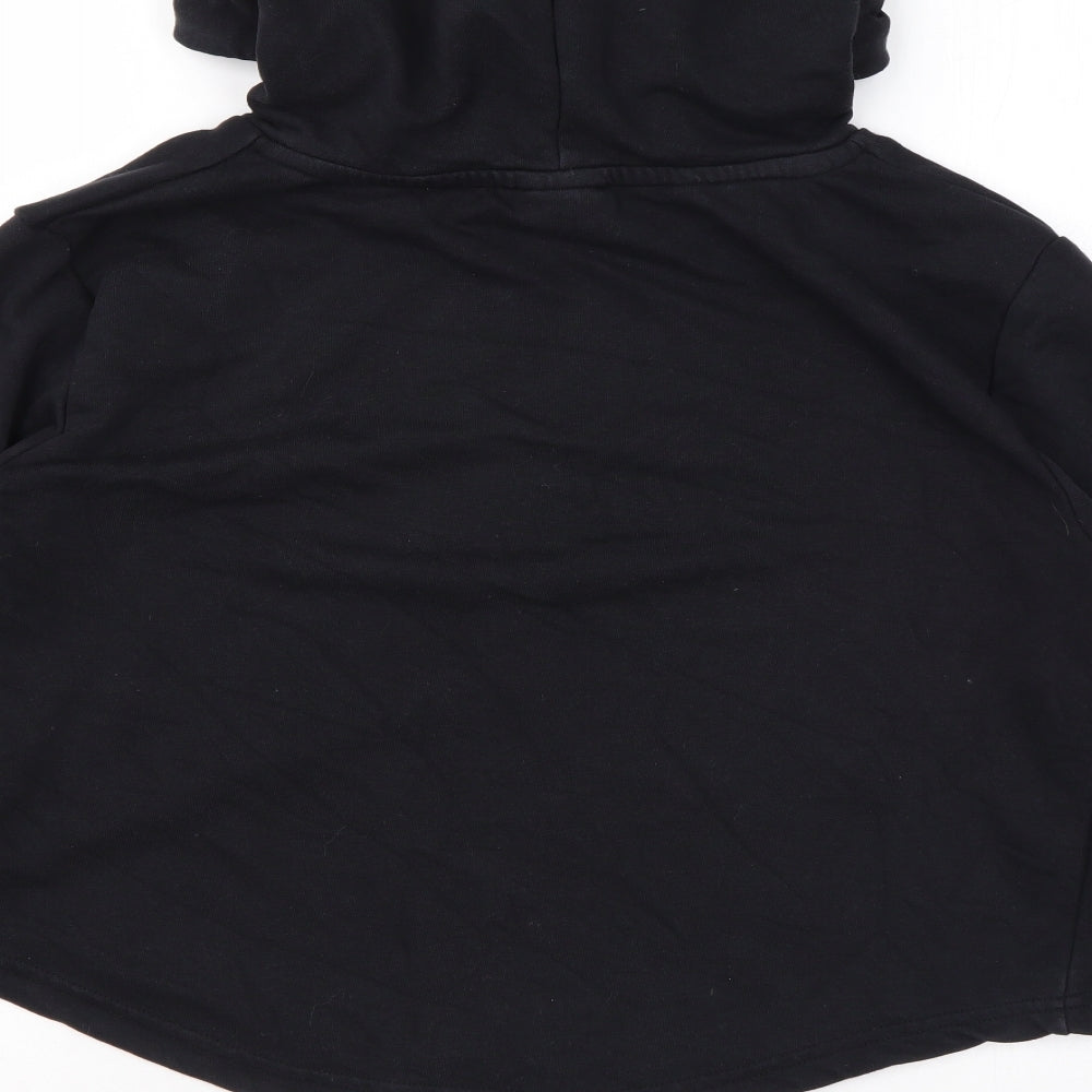 Myprotein Womens Black Polyester Pullover Hoodie Size M Pullover - Logo