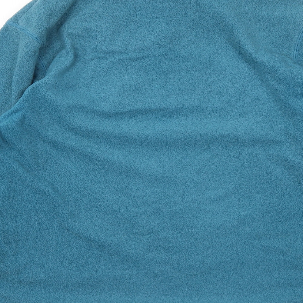 Marks & Spencer Mens Blue Polyester Pullover Sweatshirt Size S