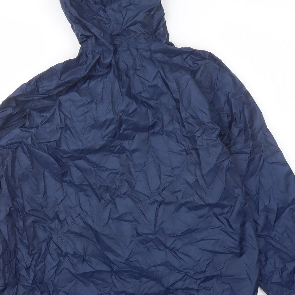 Quechua Mens Blue Anorak Jacket Size S Zip