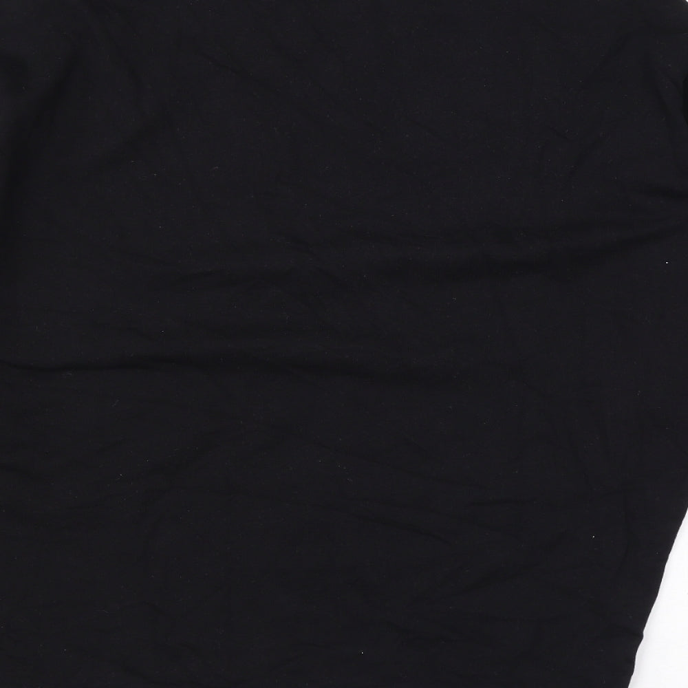 ASOS Mens Black Cotton Pullover Sweatshirt Size XS