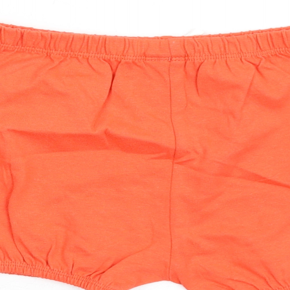Marks & Spencer Boys Red Cotton Sweat Shorts Size 2-3 Years Regular