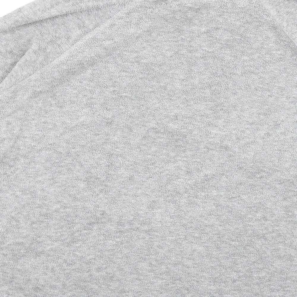 Per Una Womens Grey Polyester Pullover Sweatshirt Size M Zip