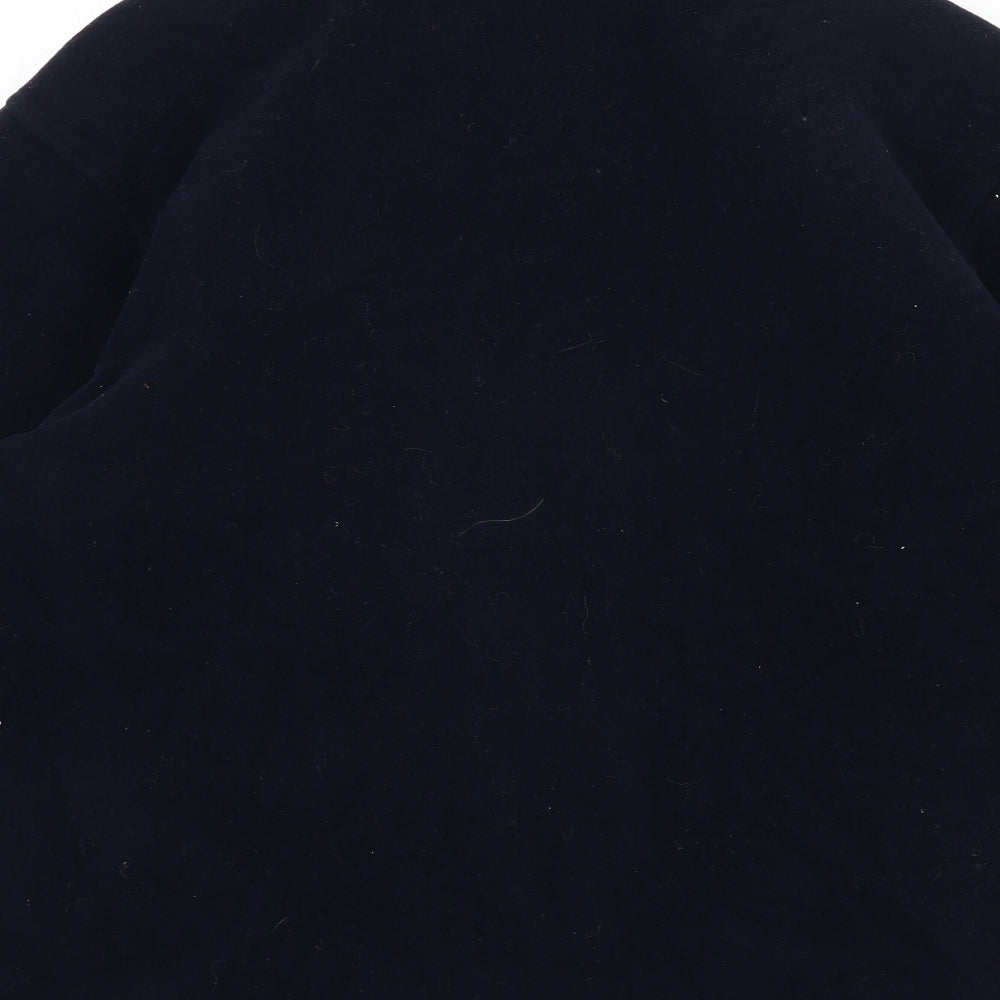 Marks & Spencer Womens Blue Jacket Size 12 Zip