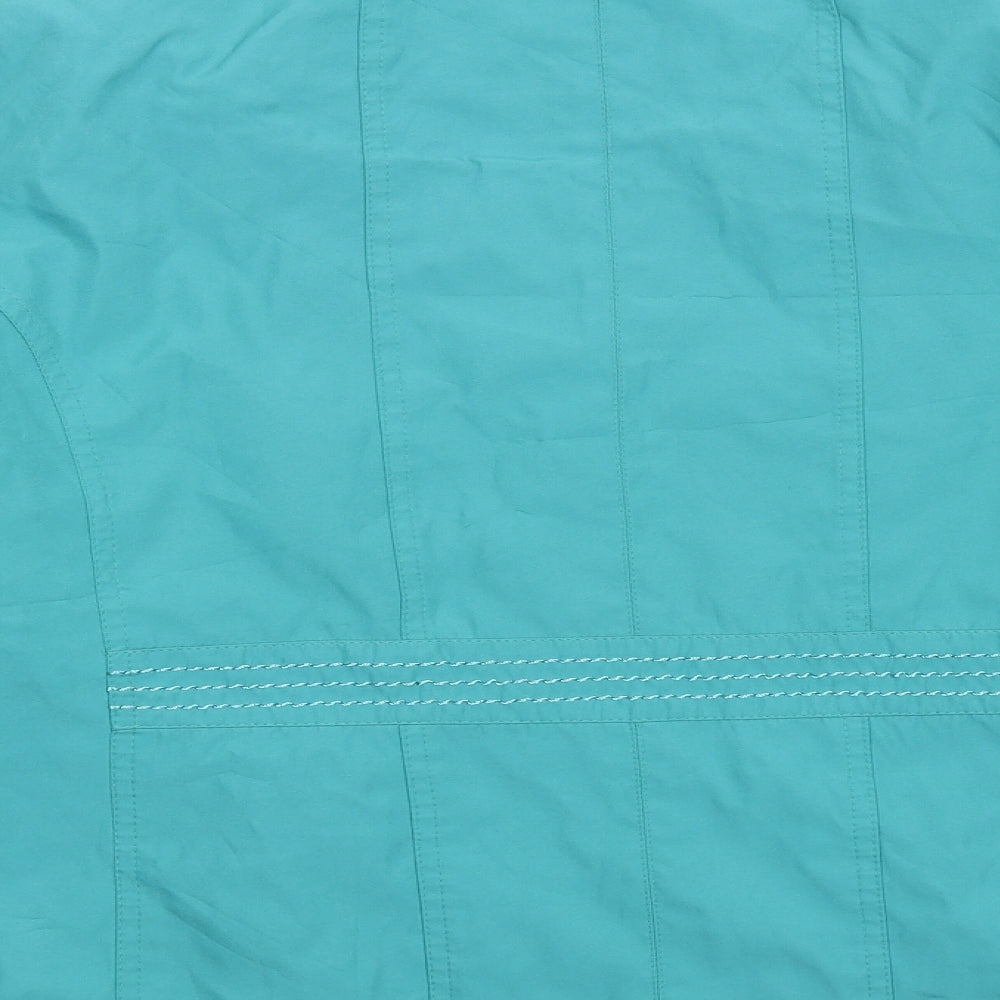 Eleganze Womens Green Jacket Size 20 Zip