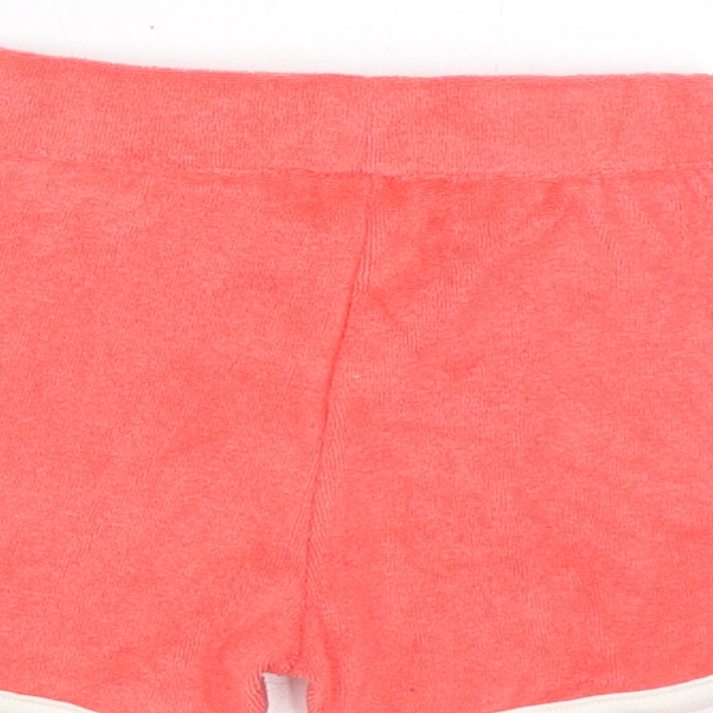 Marks & Spencer Boys Pink Cotton Cropped Trousers Size 3-6 Months Drawstring - Harry Potter, Inside Leg 2in