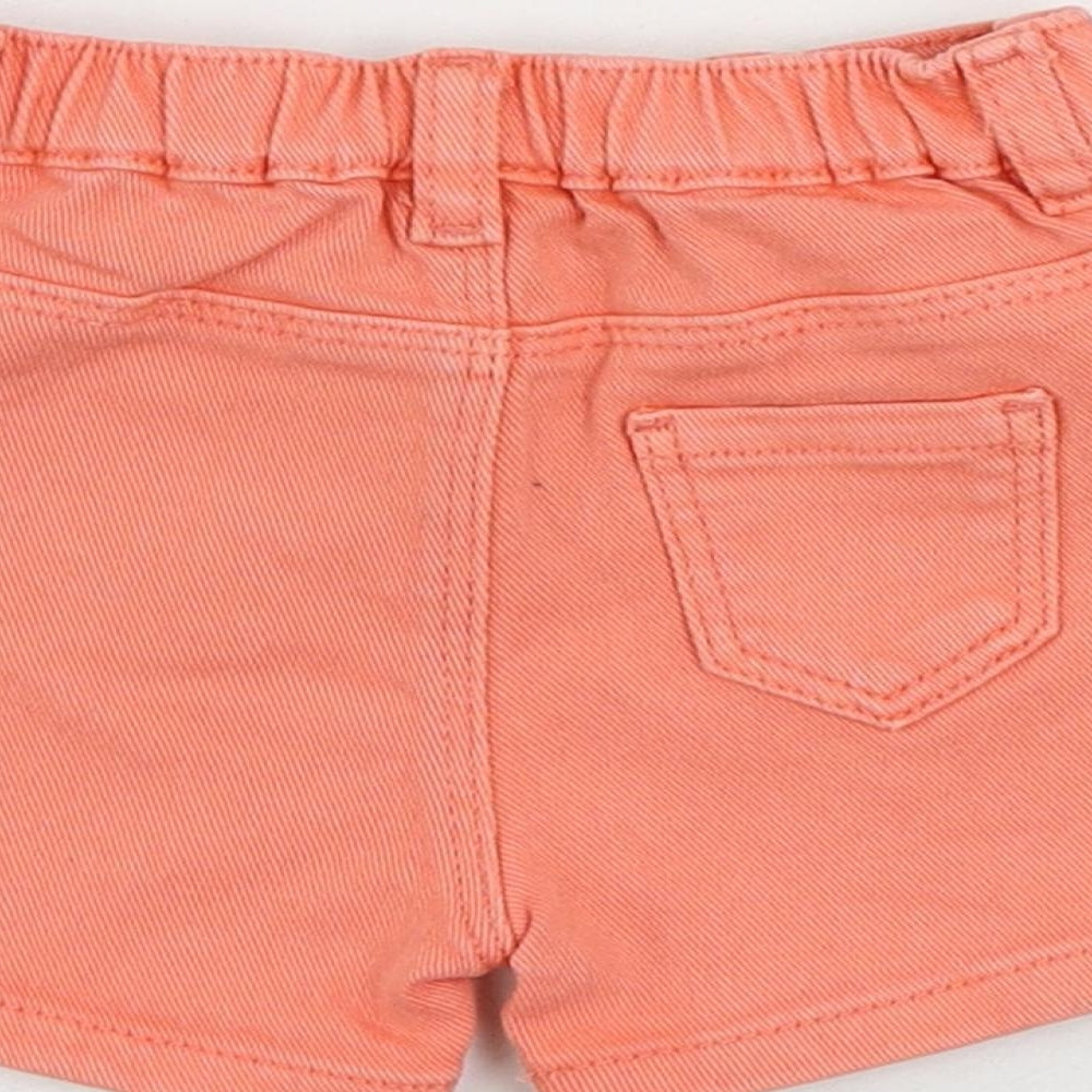 Marks & Spencer Baby Pink Cotton Cropped Jeans Size 3-6 Months Zip - Pockets