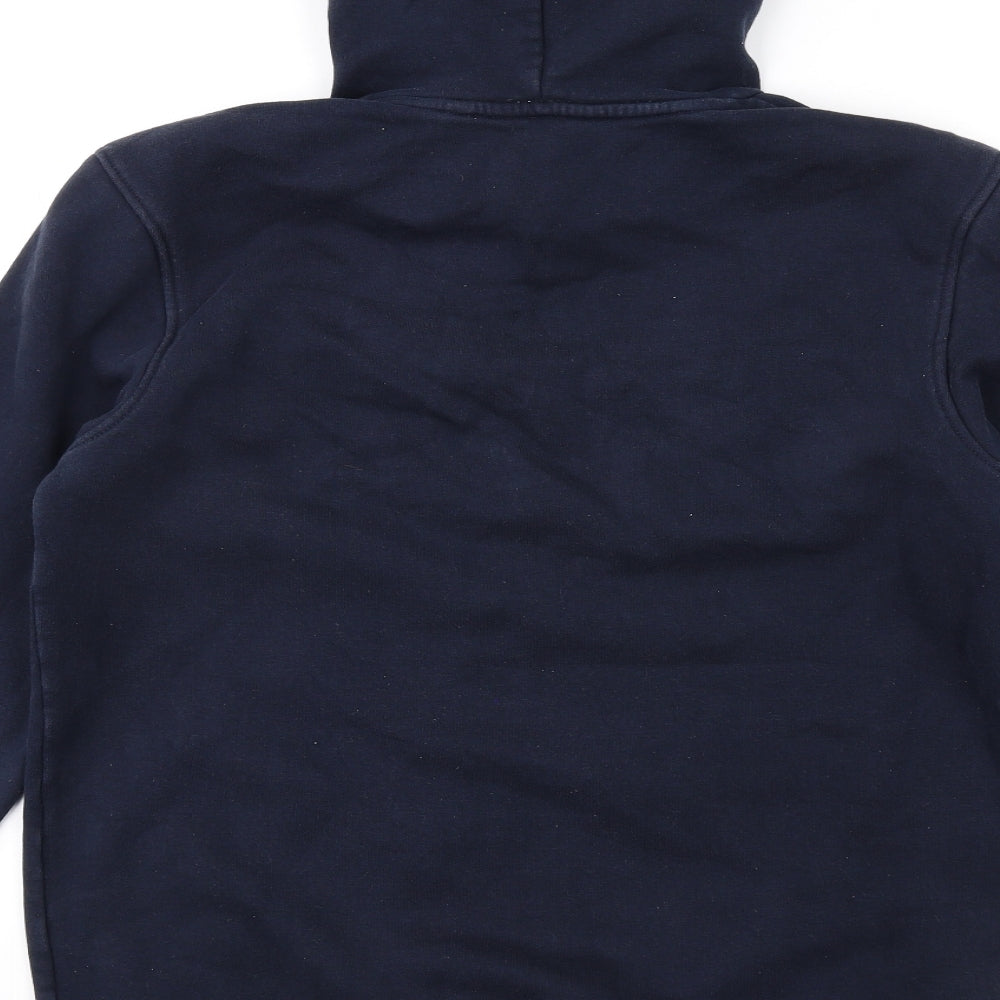NEXT Mens Blue Cotton Pullover Hoodie Size M