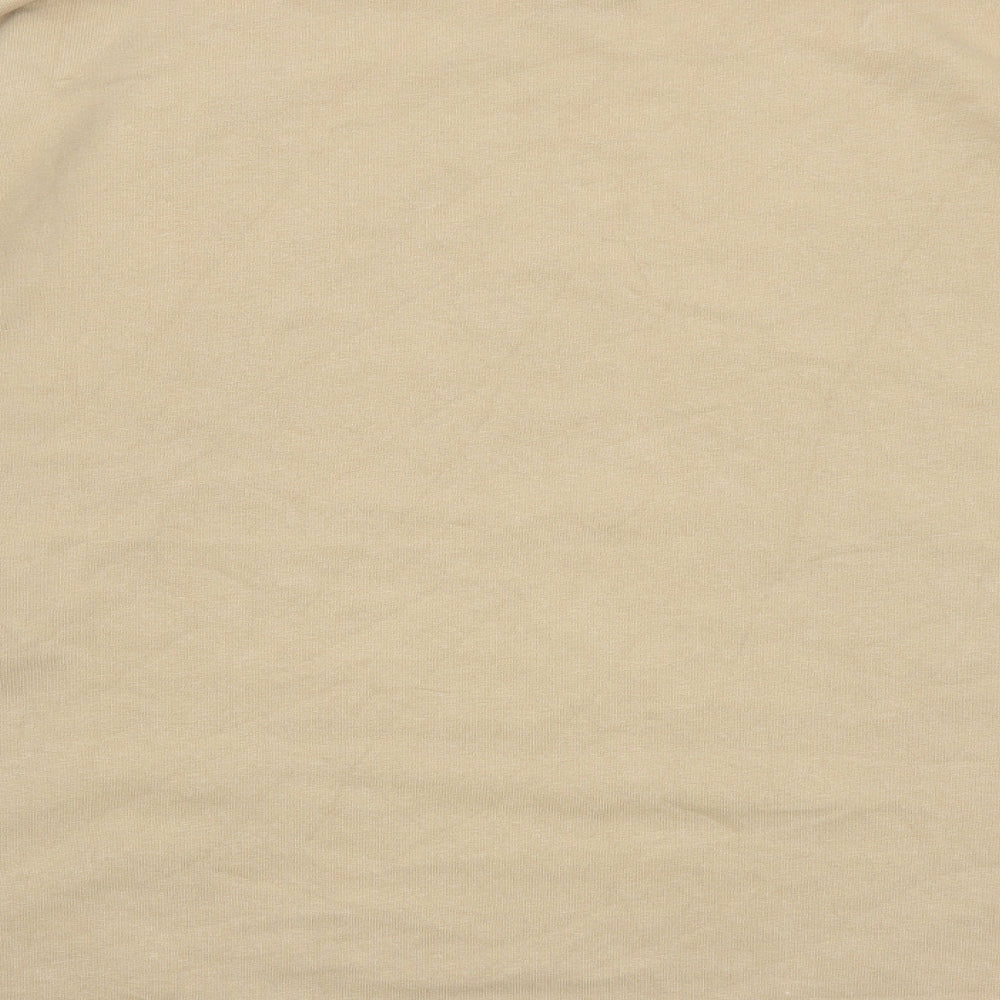 Pull&Bear Mens Brown Cotton Pullover Sweatshirt Size M - Oversized