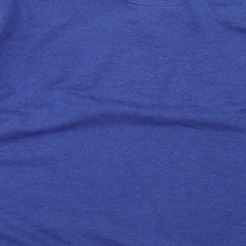 EWM Mens Blue Cotton Pullover Sweatshirt Size 2XL