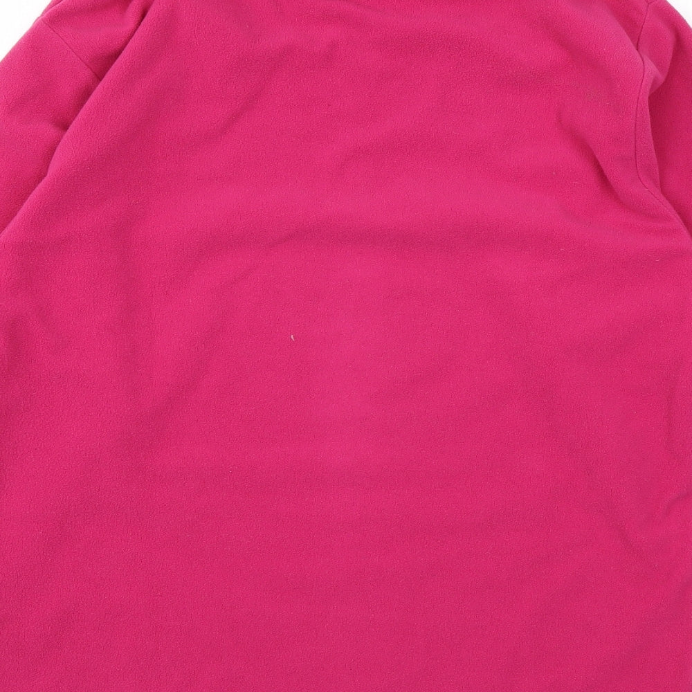 Campagnolo Womens Pink Polyester Pullover Sweatshirt Size S Pullover