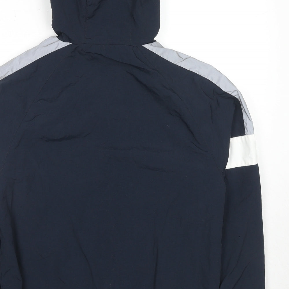Next Boys Blue Colourblock Jacket Size 12 Years Zip