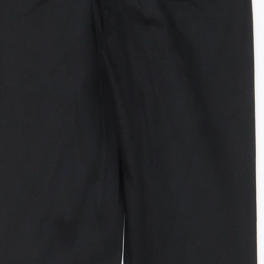 Marks & Spencer Womens Black Cotton Skinny Jeans Size 8 L29 in Regular Zip - Pockets