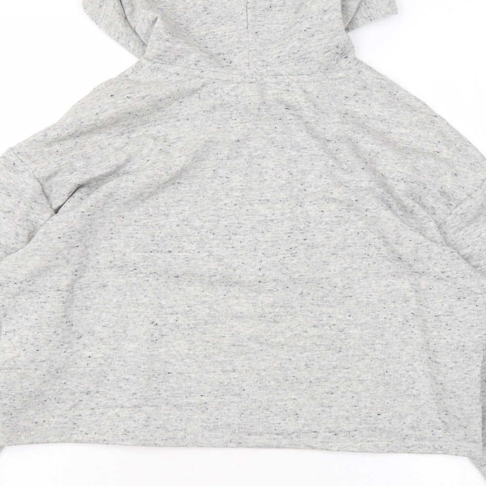 Divided by H&M Womens Grey Cotton Pullover Hoodie Size M Pullover