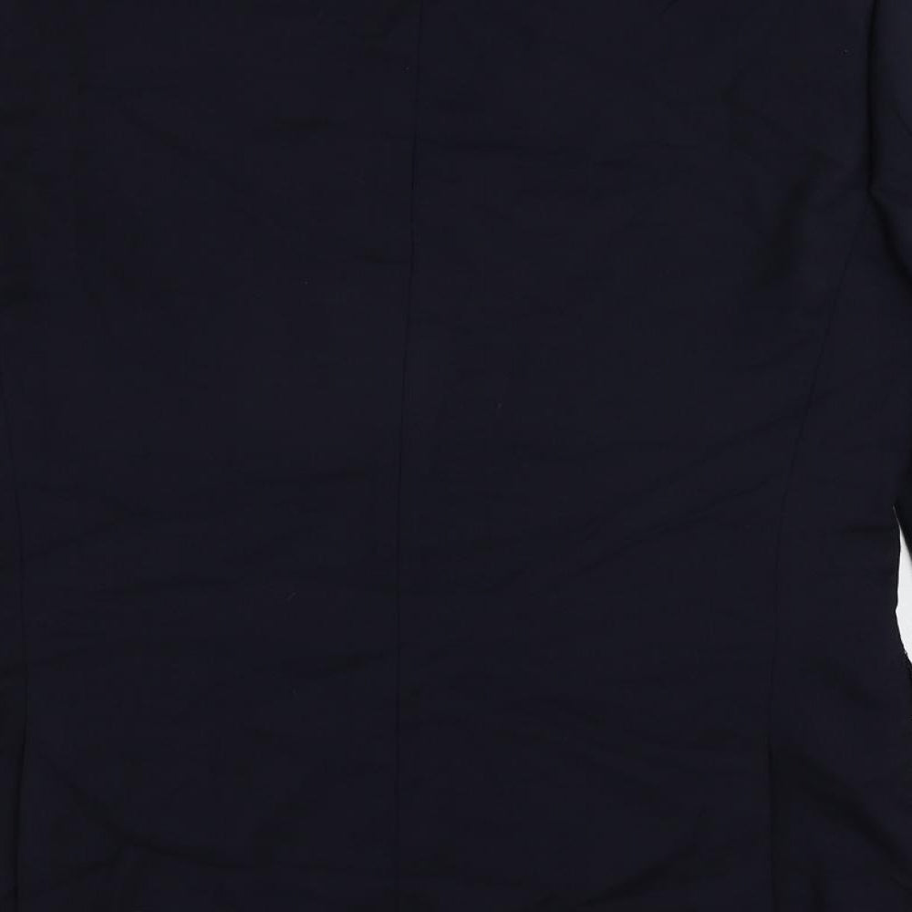 NEXT Mens Blue Wool Jacket Suit Jacket Size 42 Regular