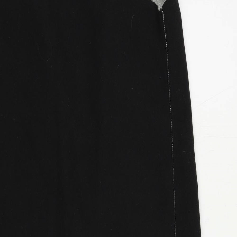 Marks & Spencer Womens Black Jacket Waistcoat Size S - Open