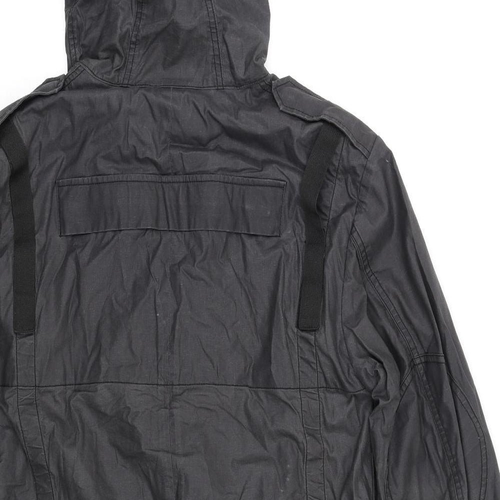 French Connection Womens Black Jacket Coat Size M Zip