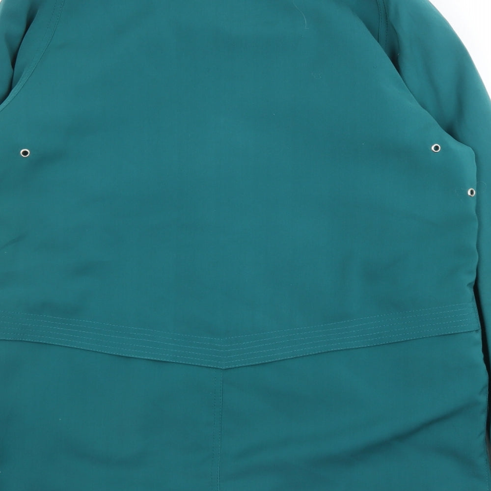EWM Womens Green Jacket Size 12 Zip