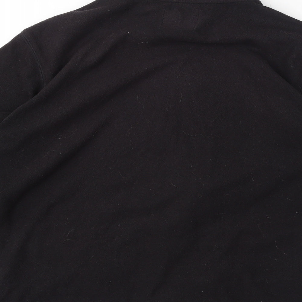 Marks & Spencer Womens Black Jacket Size M Zip