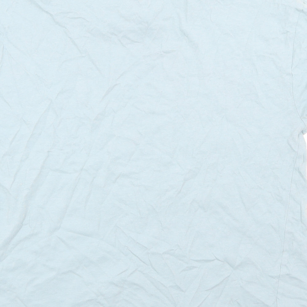 Marks & Spencer Womens Grey Solid Cotton Top Pyjama Top Size M - Time To Dream
