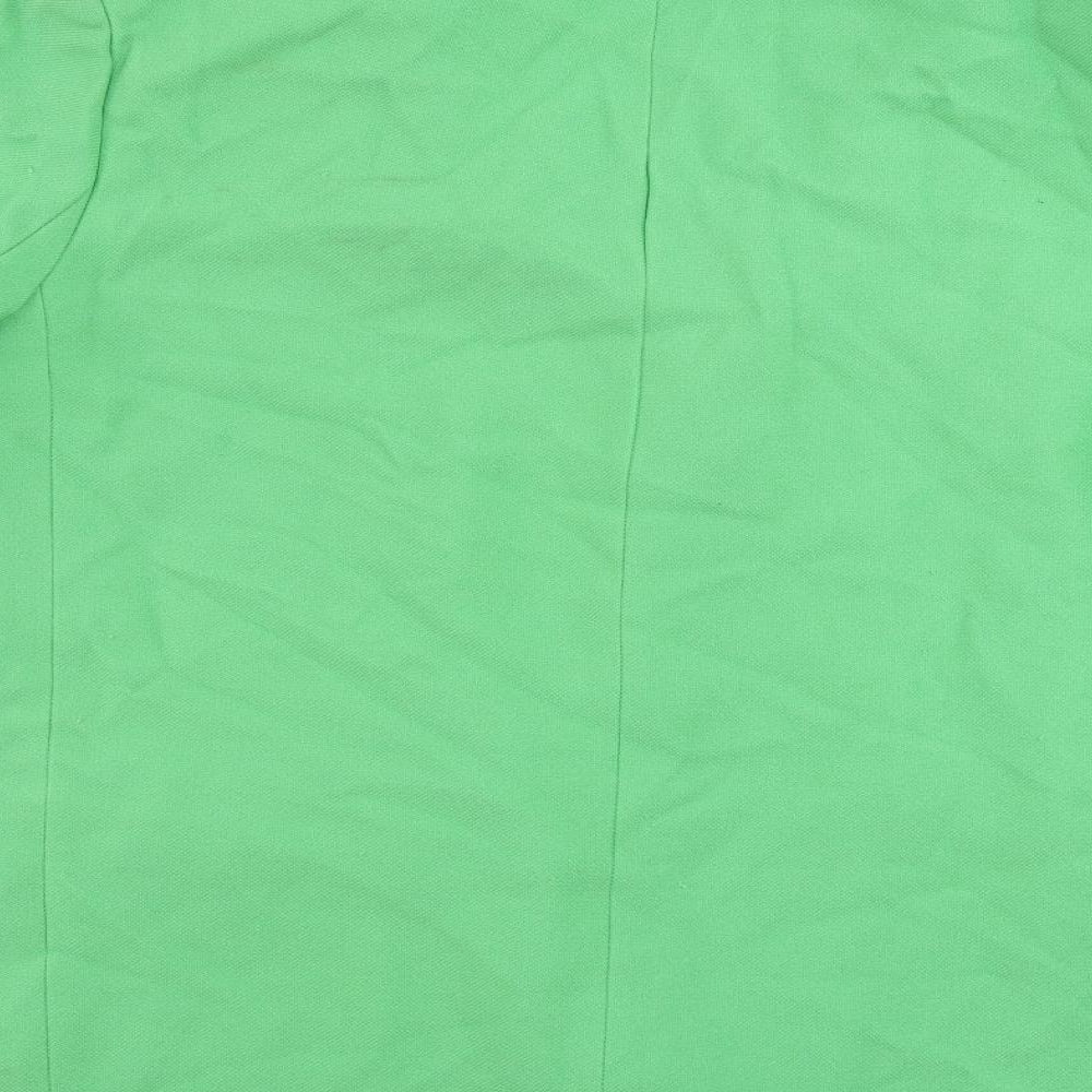 ASOS Womens Green Jacket Blazer Size 14 Button