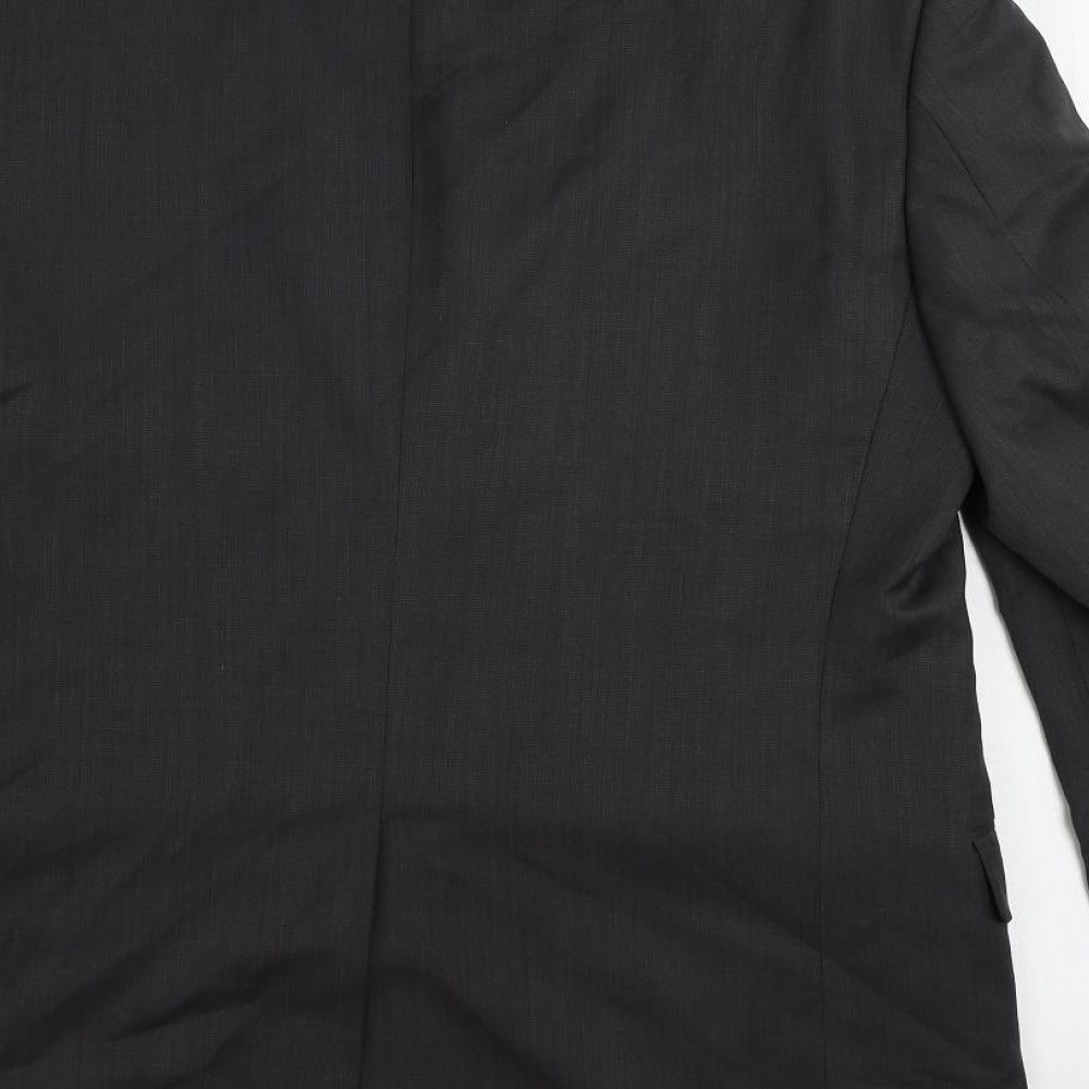 Marks & Spencer Mens Grey Wool Jacket Suit Jacket Size 40 Regular