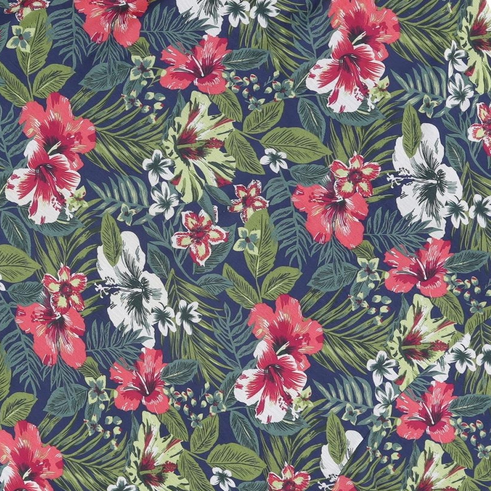 EWM Womens Multicoloured Floral Polyester A-Line Skirt Size 36 in