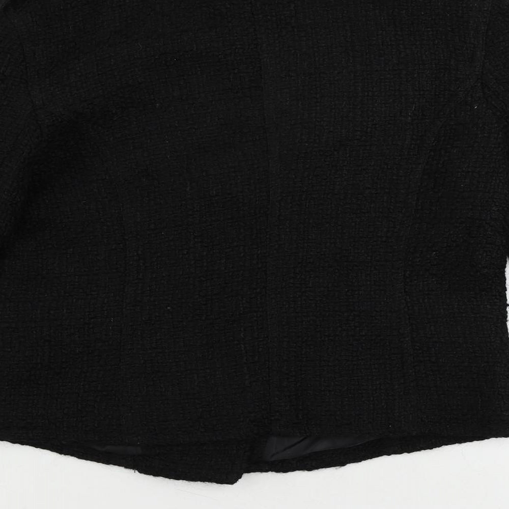 Amphora Womens Black Jacket Size S Zip