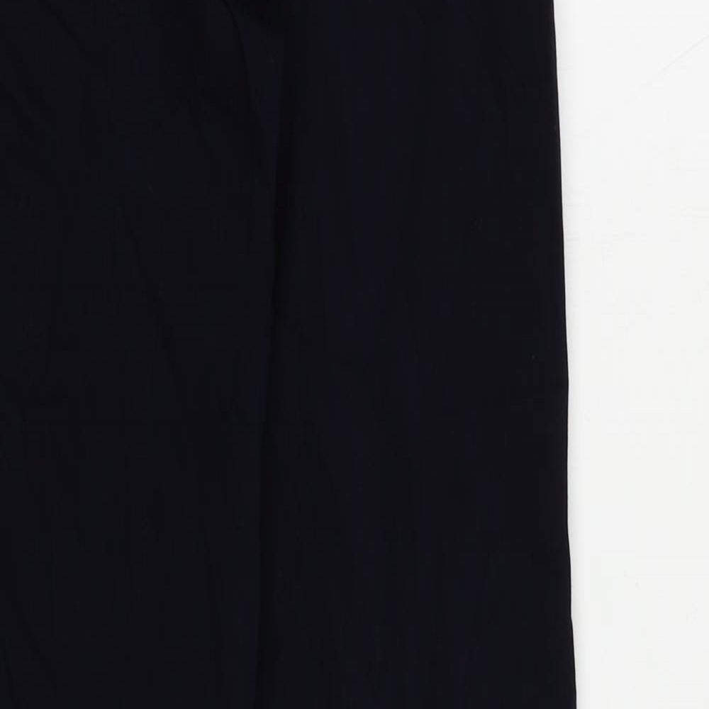 Marks & Spencer Womens Blue Cotton Straight Jeans Size 8 L30 in Regular Zip
