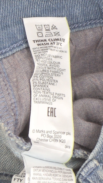 Marks & Spencer Men’s Blue Straight Jeans 30