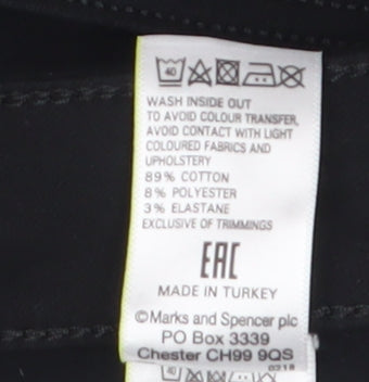 Marks & Spencer Women's Black Skinny Studded Jeans